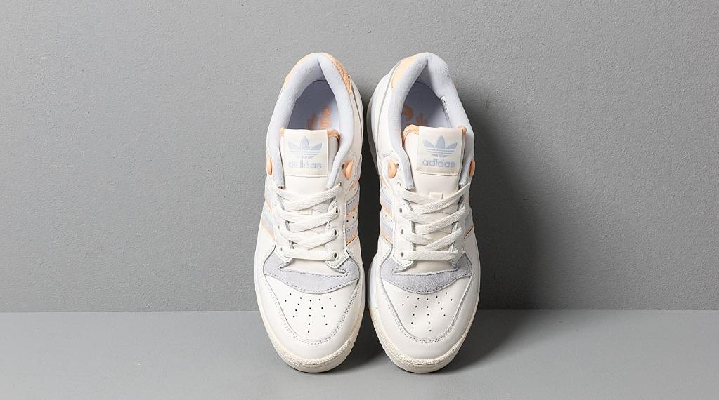 Adidas Rivalry Low Cloud White/Off White-Aero Blue, Men's Fashion,  Footwear, Sneakers on Carousell