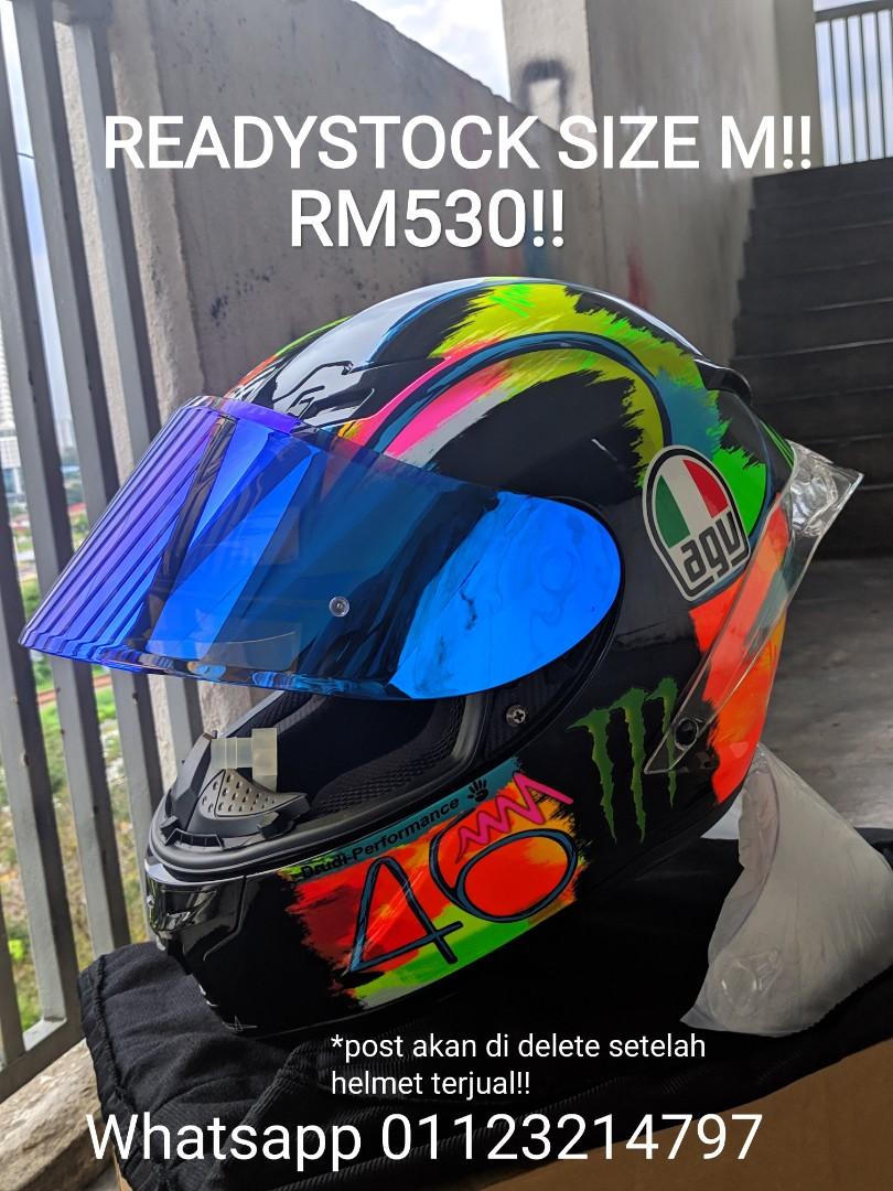 AGV PISTA WINTER TEST GRADE A READYSTOCK SIZE M Auto