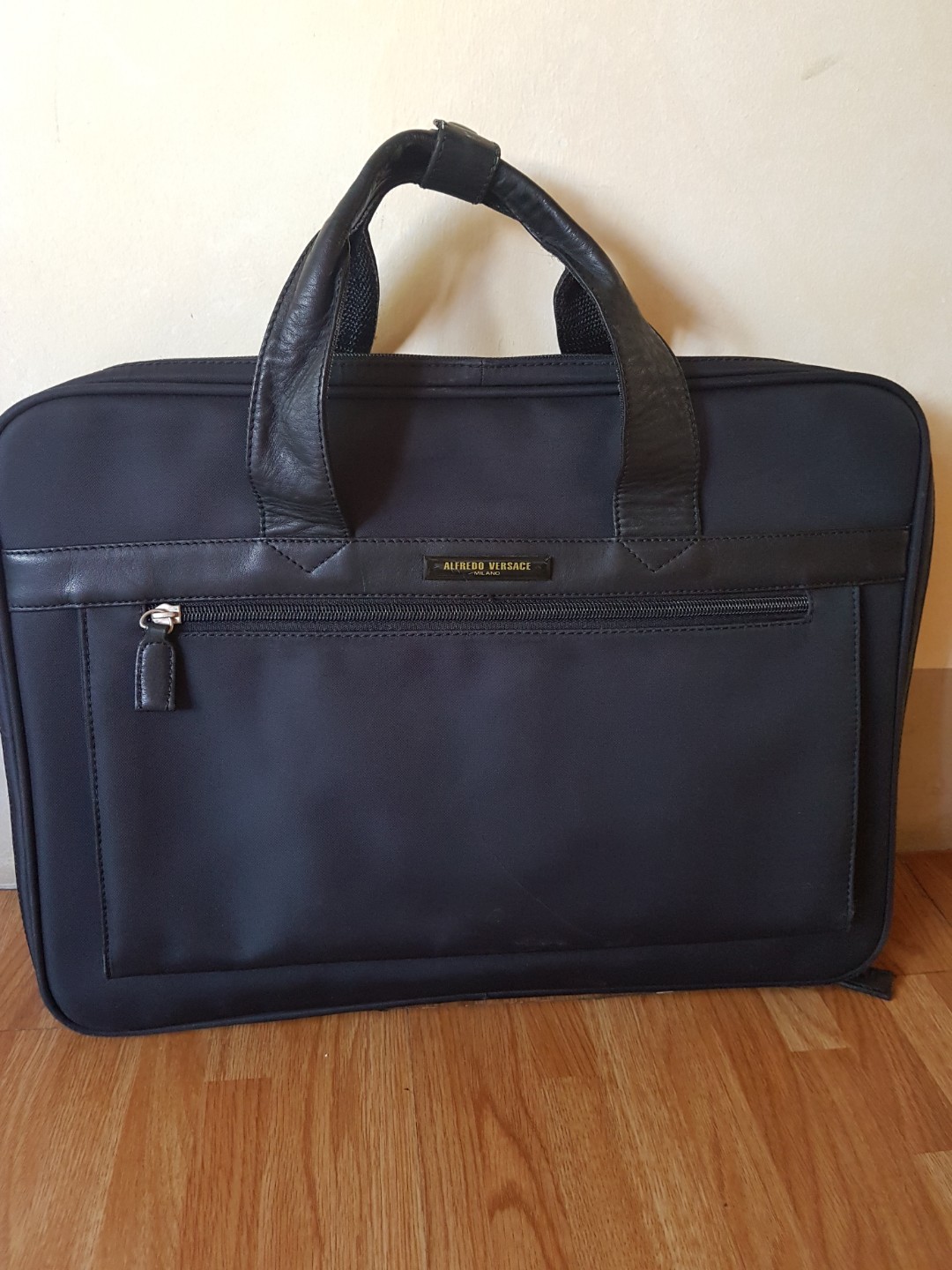 Alfredo Versace briefcase, Men's Fashion, Bags, Briefcases on Carousell
