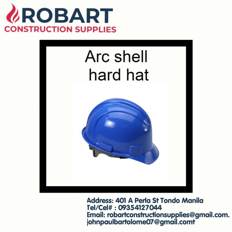 Arc shell hard hat, Commercial & Industrial, Construction Tools ...