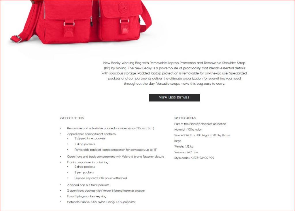 New becky kipling shop