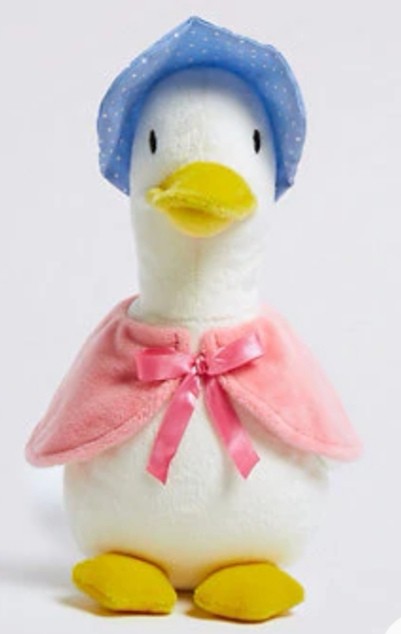 jemima puddle duck cuddly toy