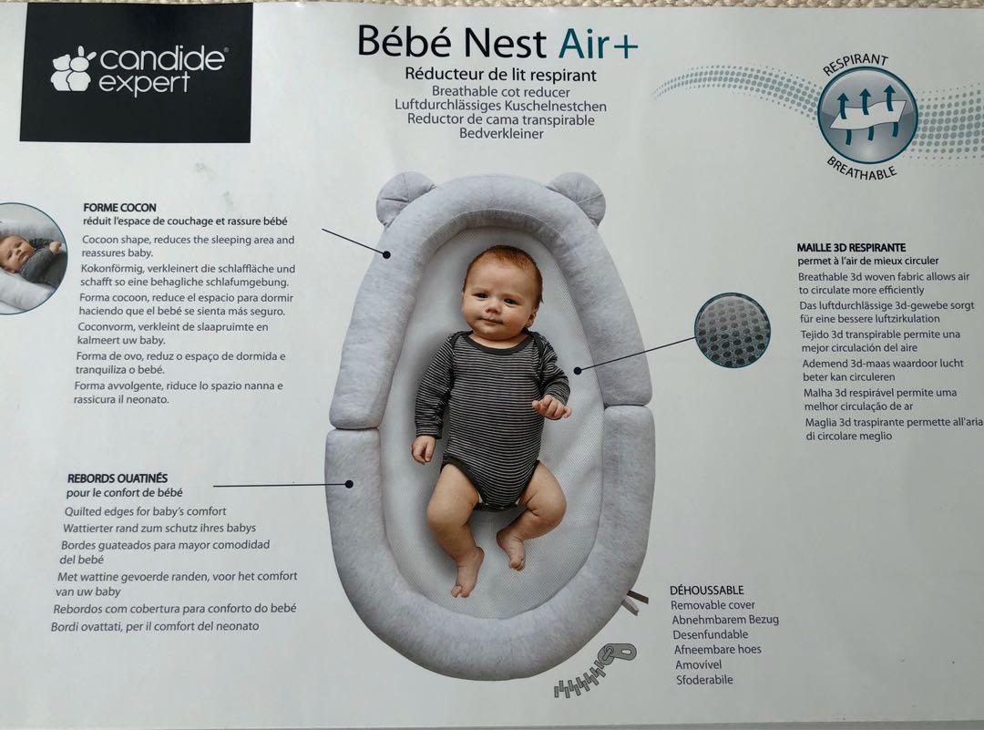 Breathable Cot Reducer Bebe Nest Air Babies Kids Baby Nursery Kids Furniture Cots Cribs On Carousell