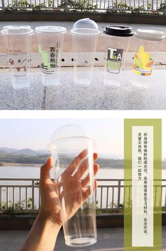 Bubble tea cups (Category: Coffee & Tea Tableware) located in Singapore. Submitted by sgmachinery (Listing ID 283545246, Image 1). Description: Selling bubble tea cups PET PP All sizes 300ml 500ml 700ml 1000ml bubble tea cups. seal cups Bubble tea cup Koi cup Gong cha cup Bubble tea sealer Pm for wholesale pricing PET cups PET plastic cup Plastic cups PP cups PP bubble tea .