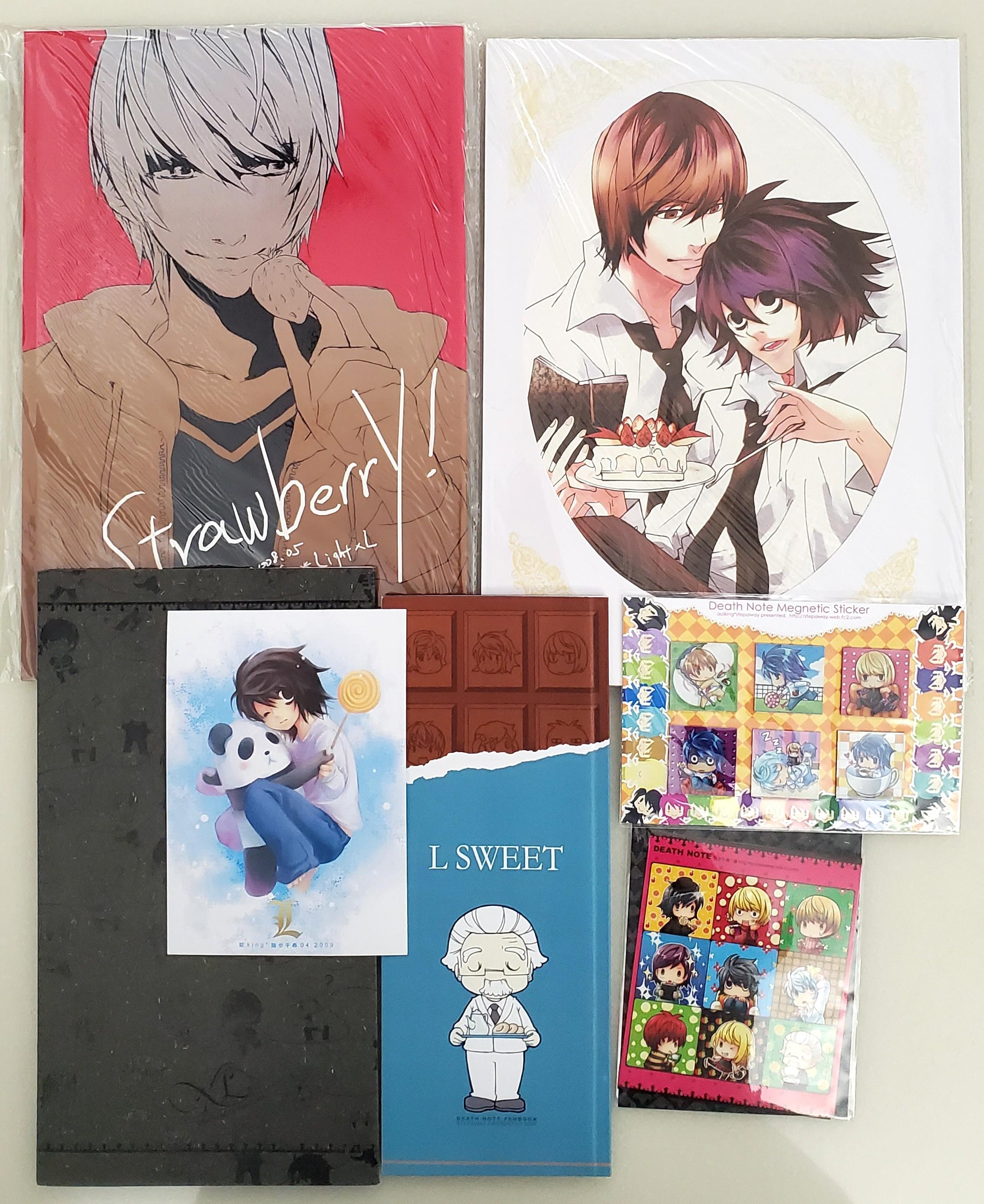 Death Note死亡筆記同人本 精品 興趣及遊戲 書本 文具 漫畫 Carousell