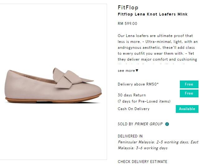 Fitflop outlet lena knot