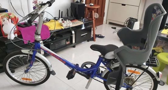 bike car seat