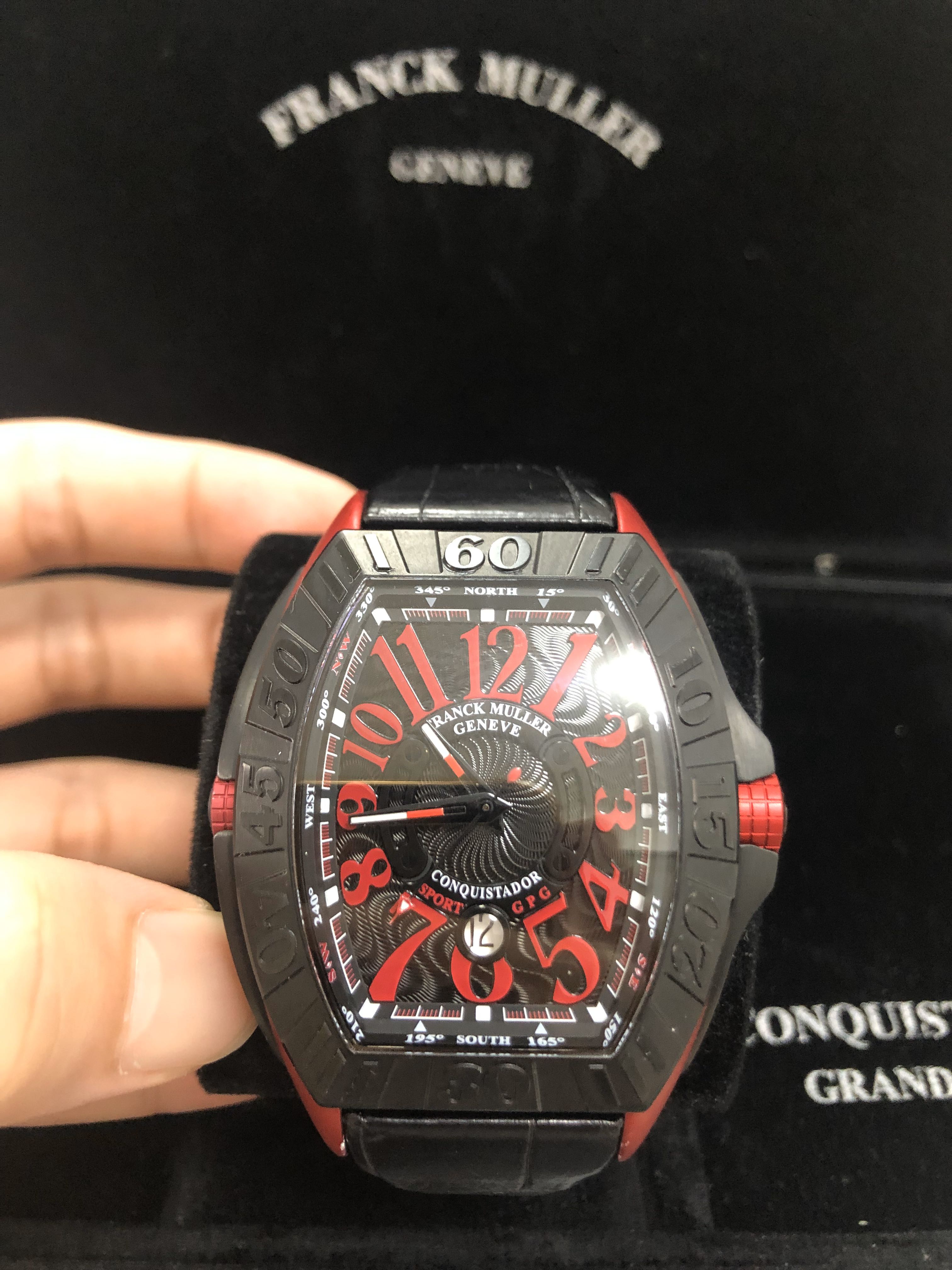 Franck muller 9900 conquistador Grand Prix, Luxury, Watches on Carousell