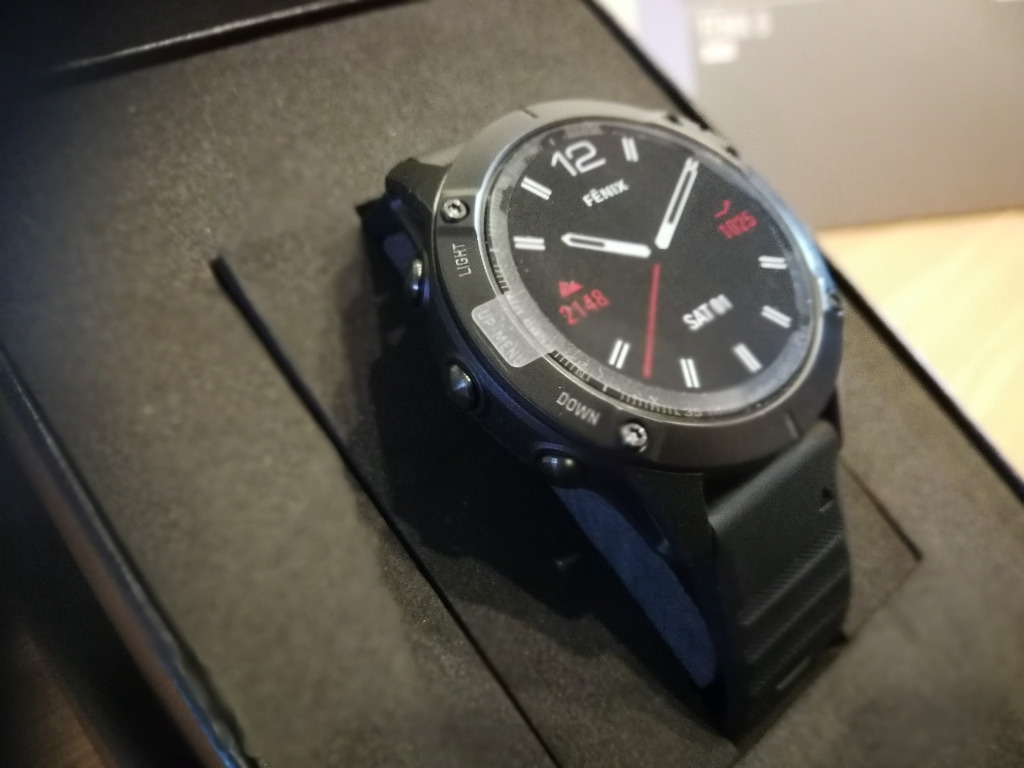 Garmin fenix 6 pro sapphire black dlc hotsell