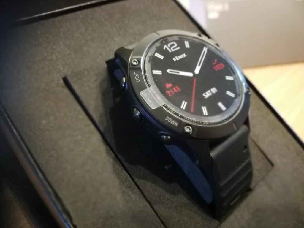 Fenix 6 red nylon band hot sale