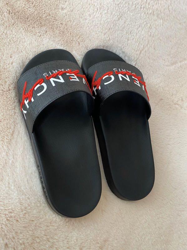 Givenchy slides red and black on sale