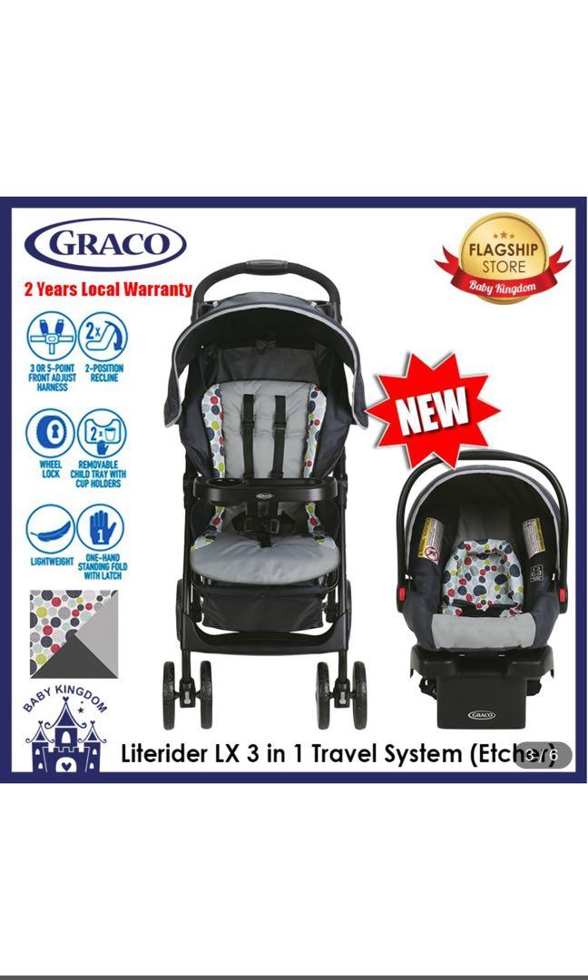 graco 3 in 1 travel system