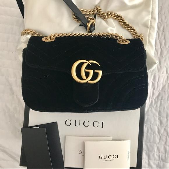gucci velvet mini