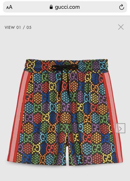 Gucci psychedelic shorts Clearance