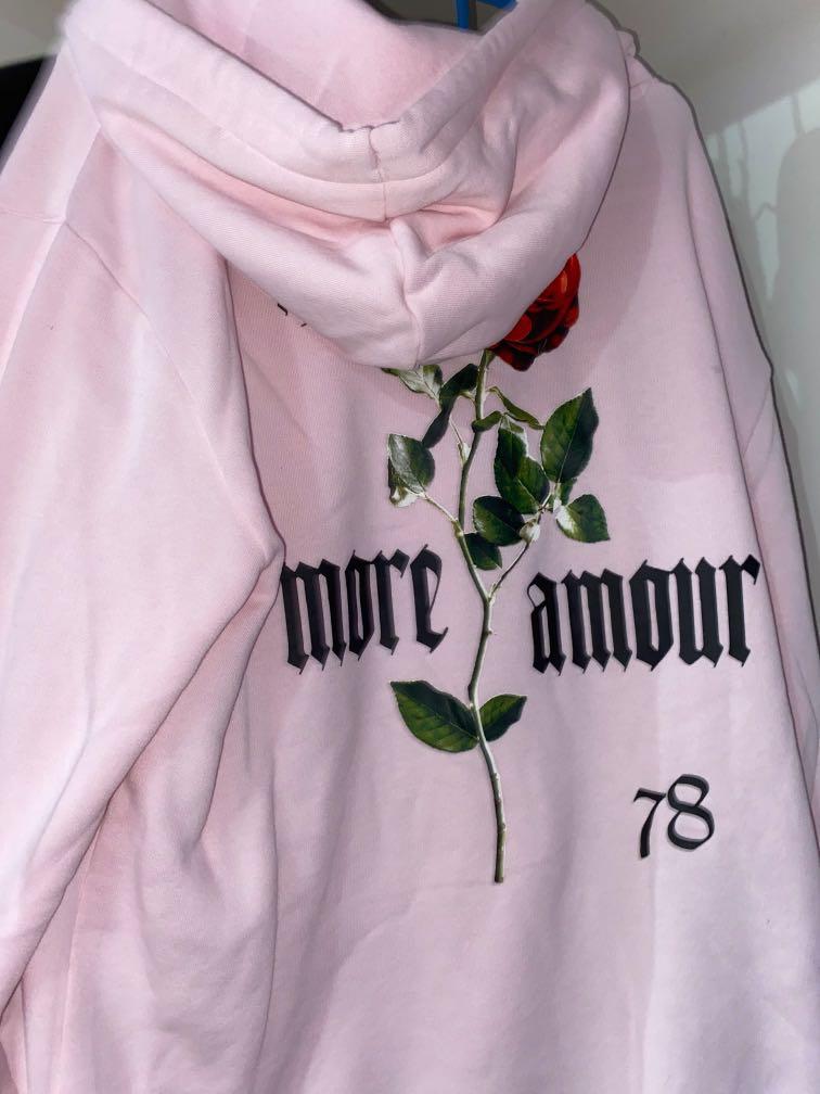 H M hoodie MORE AMOUR
