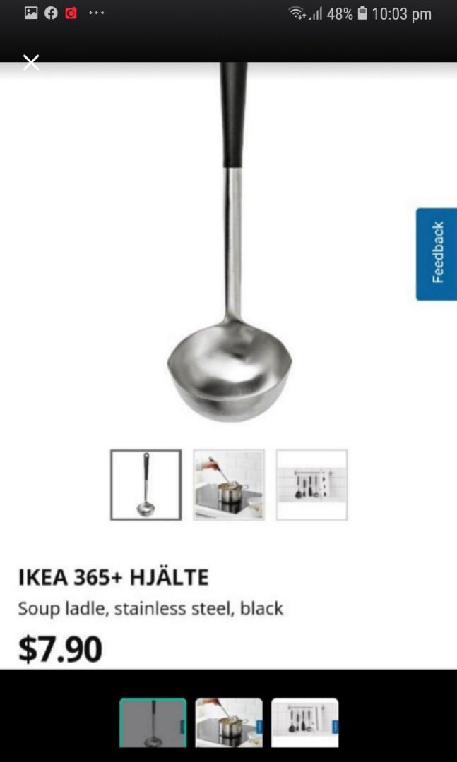 ikea ladle, Home Appliances, Kitchenware on Carousell