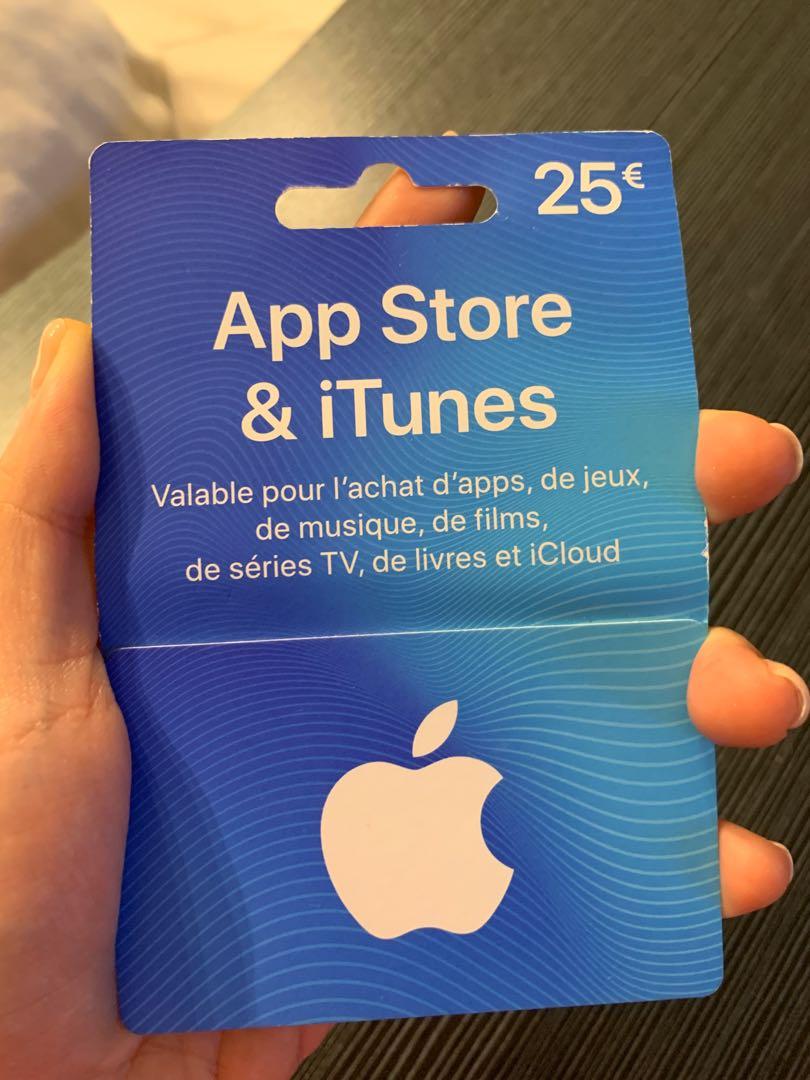 Apple gift card -  France