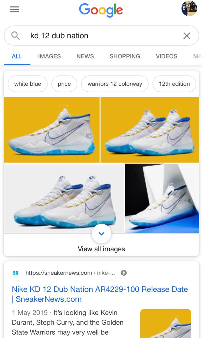 kd 12 golden state
