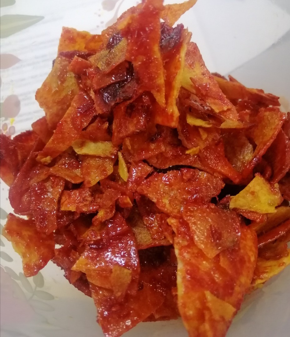 resepi kerepek ubi pedas