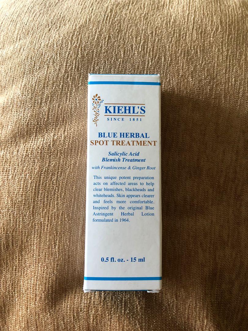 Kiehl S Blue Herbal Spot Treatment Health Beauty Face Skin Care On Carousell