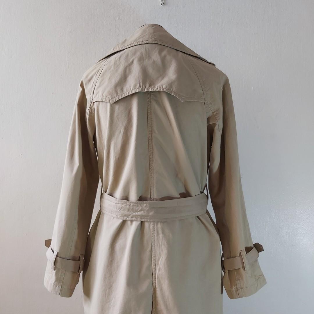Lightweight long khaki trench coat, Women's Fashion, Coats, Jackets and