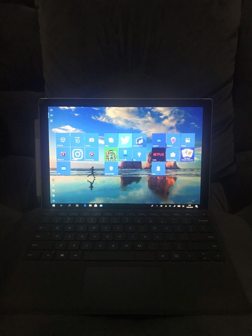 Microsoft Surface Pro 6 Lengkap Dgn Keyboard Dan Pen, Telepon Seluler