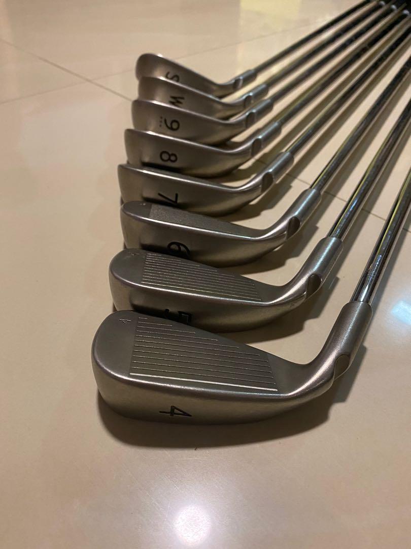 PING G15 irons with AWT R steel shaft, Sports Equipment, Sports & Games