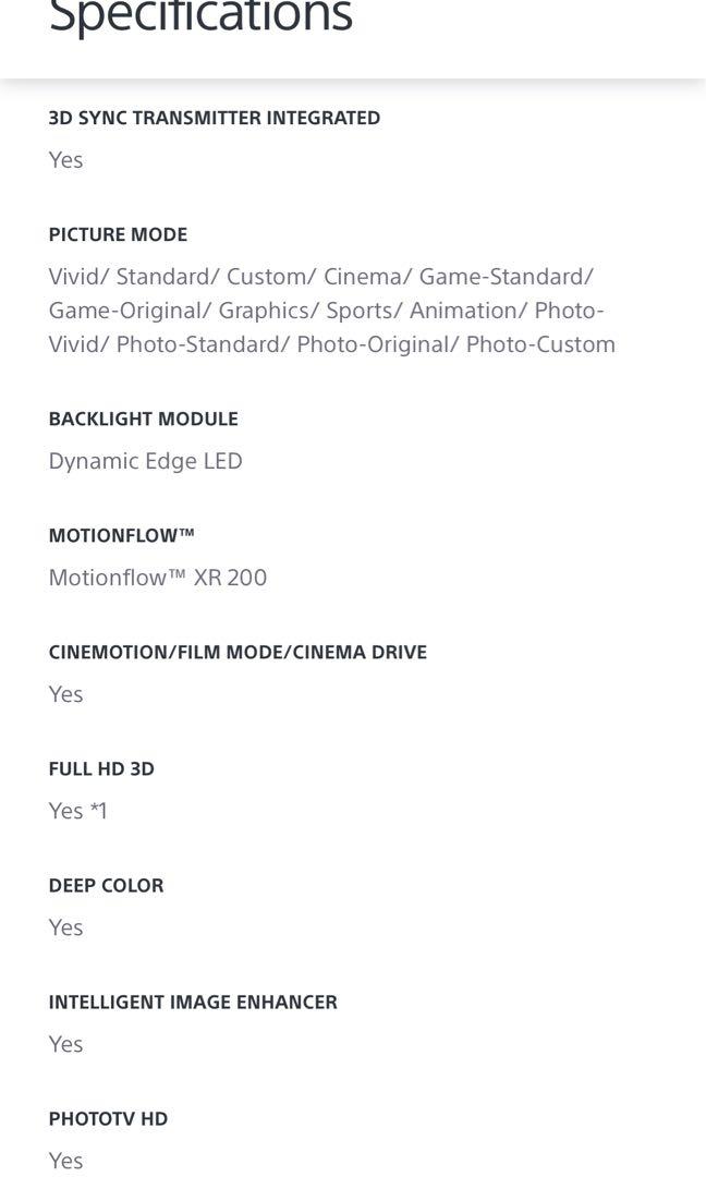 Sony Bravia TV, TV & Home Appliances, TV & Entertainment, TV