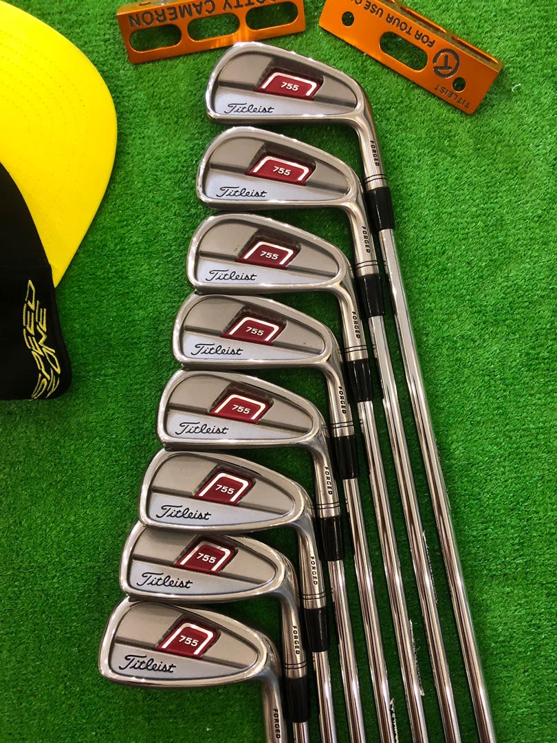 titleist 755 forged iron set
