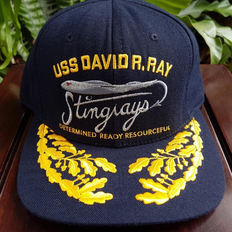 US Navy Ship Cap USS David R. Ray Men s Fashion Watches