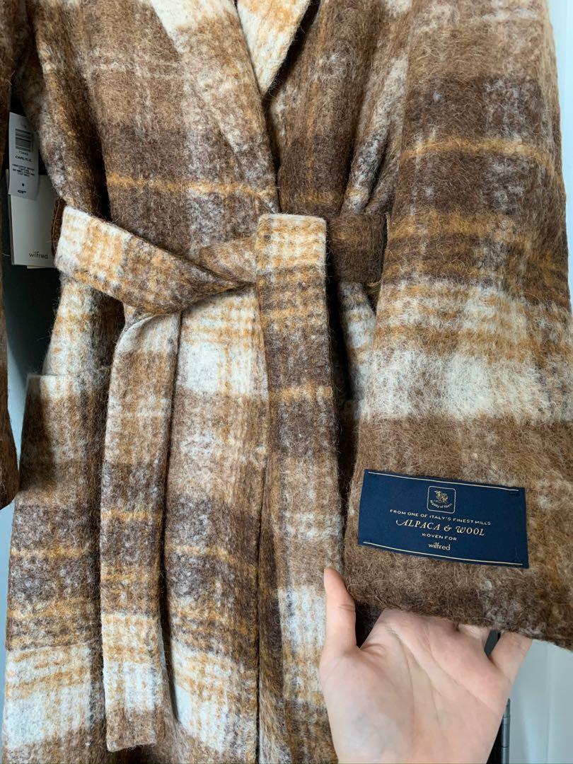 Wilfred carlyle wool coat sale