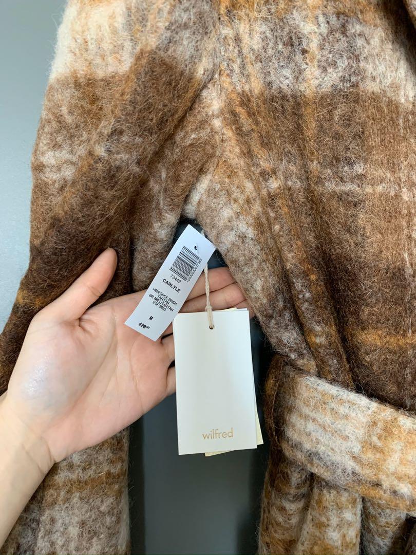 Wilfred carlyle new arrivals wool coat