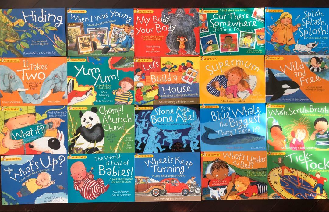 Wonderwise Collection of 20 books 小孩簡單科學書 英文 20本