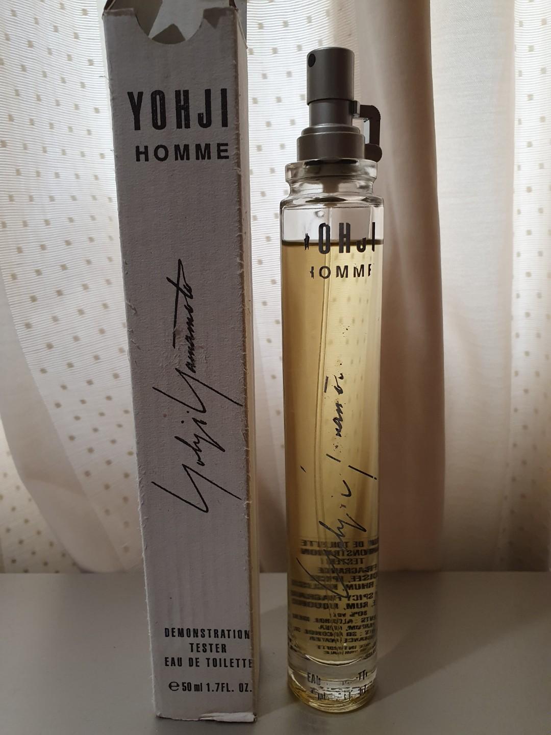 Yohji Homme Perfume EDT 1999 Vintage 50ml Beauty Personal Care Fragrance Deodorants on Carousell