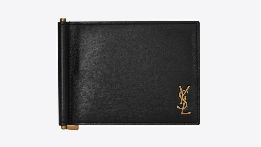 YSL money clip wallet, Luxury, Bags & Wallets on Carousell