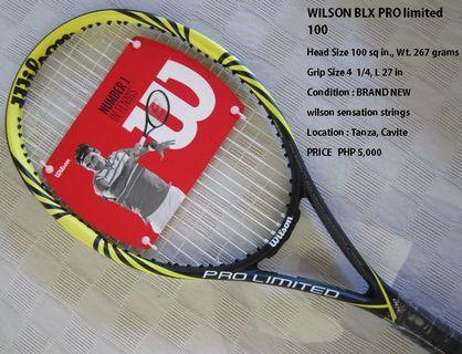 wilson blx fierce 100