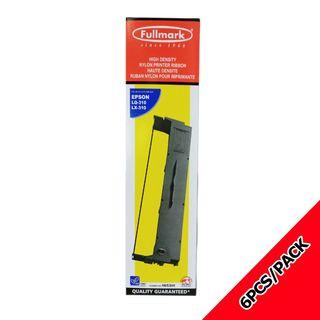 Fullmark N653BK Printer Ribbon compatible replacement for Epson LQ310, LX310, Black-6pcs/pack