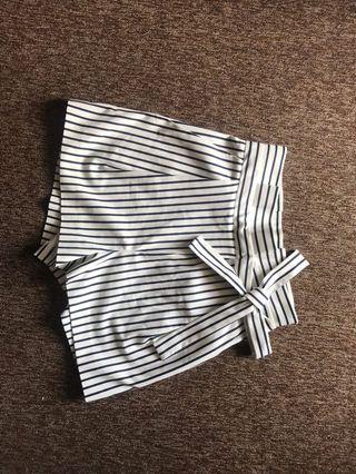 Zara Stripe Bow Skirt