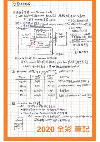 2022/23計算機概論筆記全彩電子檔(#資管 #資工 #研究所 #計概)(送作業系統 網路 計算機組織 資結 演算法)