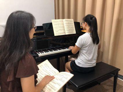 Piano lesson in SengKang, Rivervale Walk and The Promenade @Pelikat near Kovan, Heartland Mall