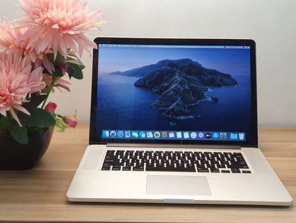 MacBook Pro 15 Inch YM 2015 i7 2.2Ghz 16Gb 256ssd Catalina Os