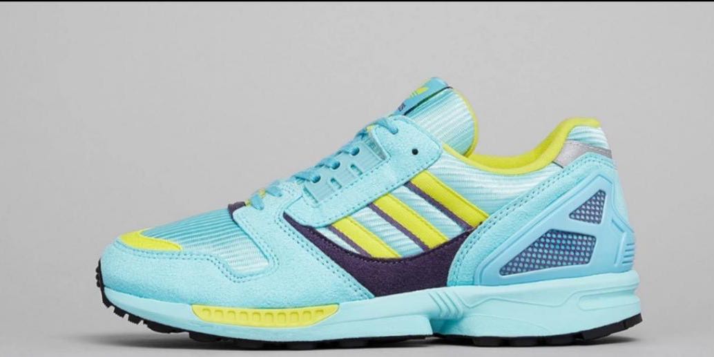 Adidas ZX 8000 OG Aqua \u0026 Yellow, Women 