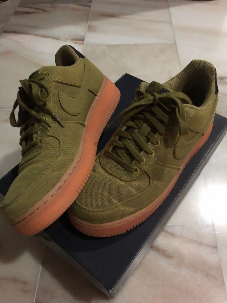 Nike Air Force 1 Camper Green Gum, Men's Fashion, Footwear, Sneakers on  Carousell