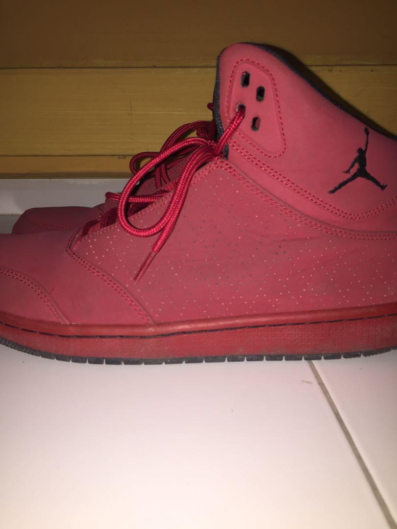 Jordan 1 flight 5 red best sale