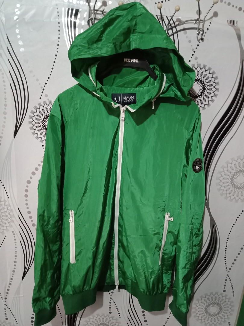 Armani jeans wind breaker jacket, Men's Fashion, Coats, Jackets and  Outerwear on Carousell