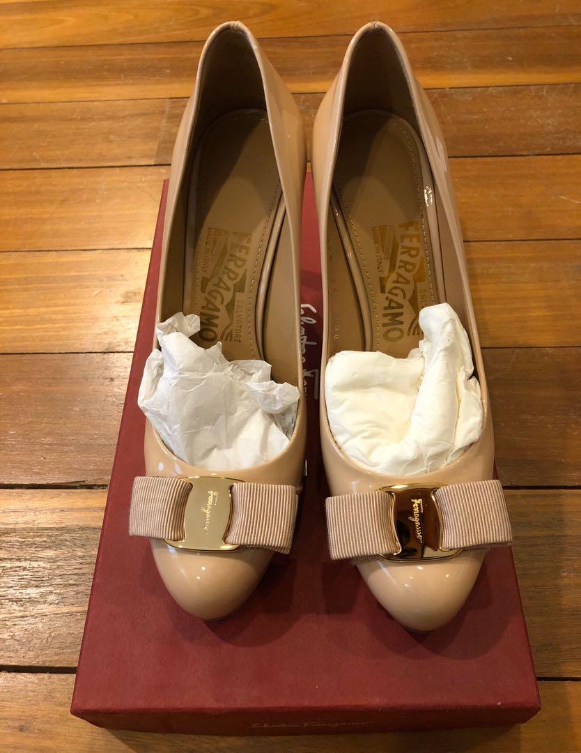 nude shoes size 5