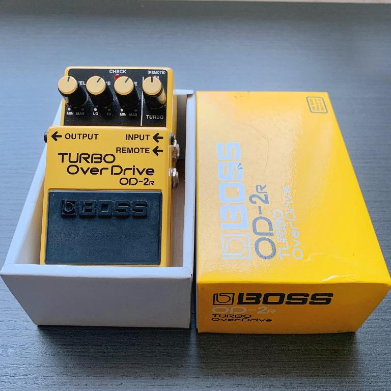 BOSS Turbo Overdrive OD-2R Pedal, Hobbies & Toys, Music & Media 