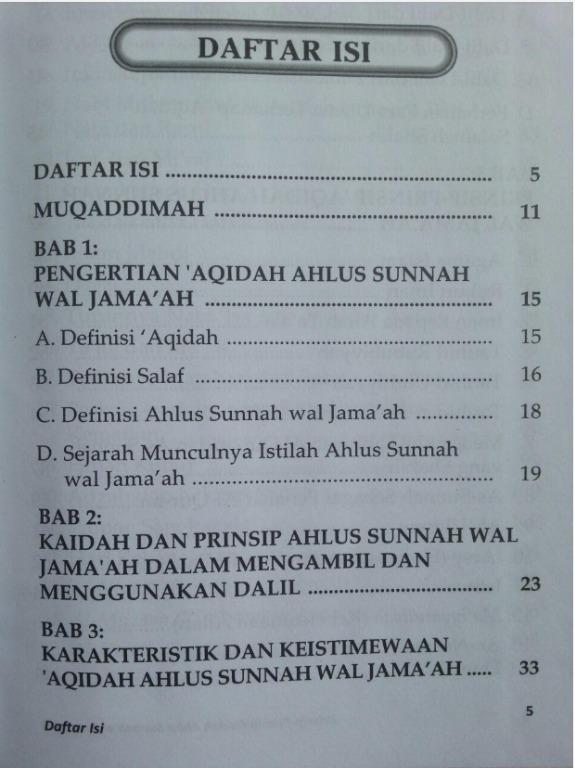Buku Prinsip Prinsip Aqidah Ahlus Sunnah Wal Jamaah Hobbies Toys Books Magazines Fiction Non Fiction On Carousell