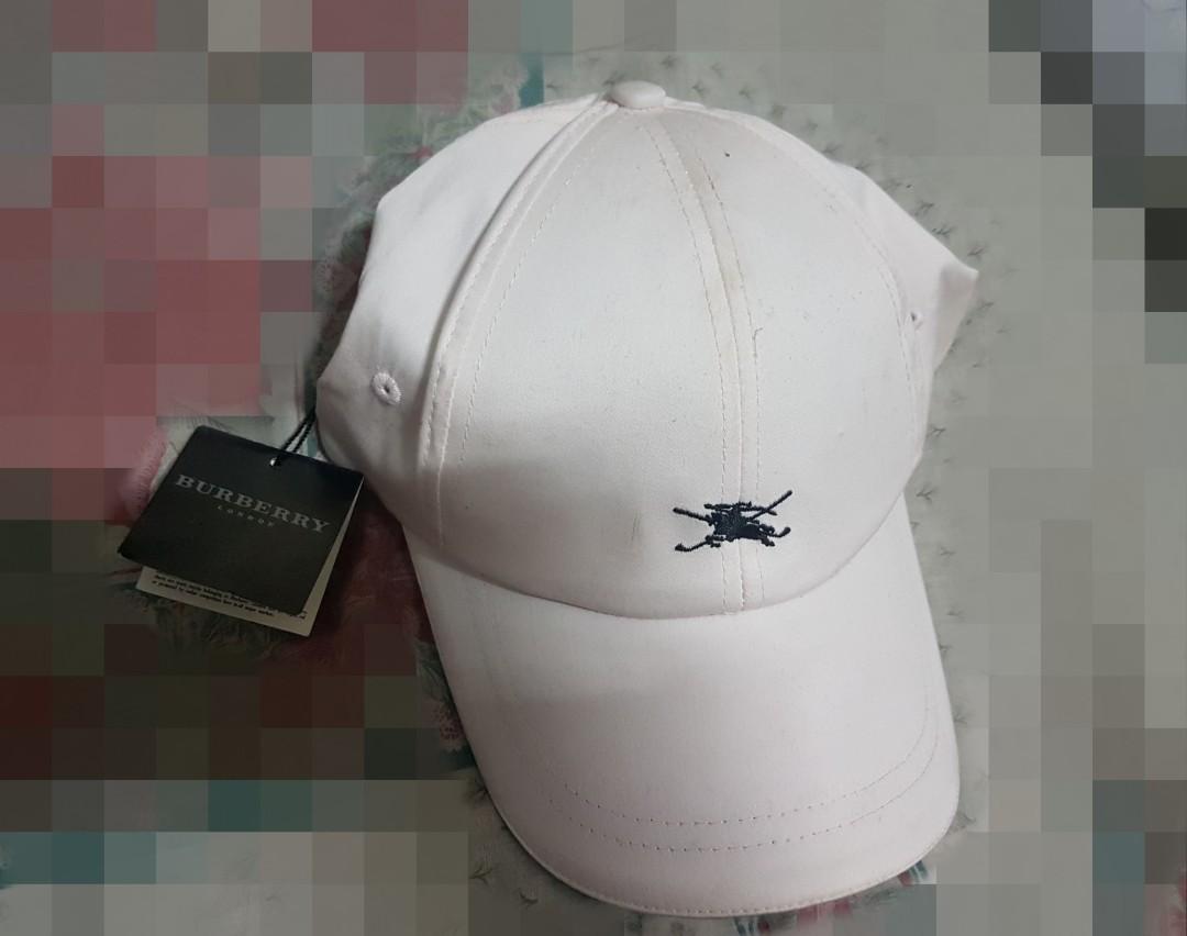 pink burberry hat
