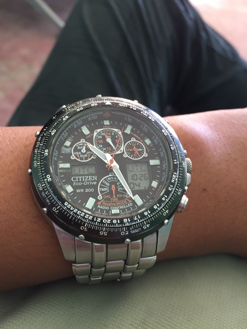 Citizen skyhawk sales bezel replacement